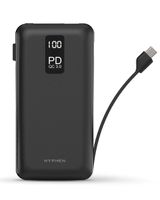 Hyphen X Series 20K MAH Slim Power Bank Fast Charge 7.12 x 3.94 x 1.10 inch Black