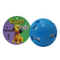 Rubz Peirced Grid Shiny Ball Assorted Colors - Dia 7.5Cm