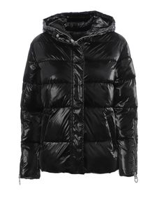Black Nylon Down Jacket