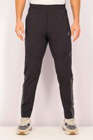 Mens Drawstring Brand Logo Pants  Black - thumbnail