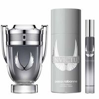 Paco Rabanne Invictus Platinum (M) Set Edp 100Ml + Edp 10Ml + Deodorant Spray 150Ml