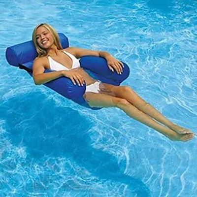 Pool Floats,1 pcs Inflatable Mattresses Water Swimming Pool Accessories Hammock Lounge Chairs Pool Float Water Sports Toys Float Mat Pool Toys,Inflatable for PoolCandy miniinthebox