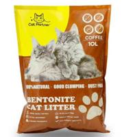 Cat Partner Bentonite Dust Free Clumping Litter 10L - Coffee