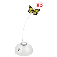 M-PETS Dancing Butterfly Interactive Cat Toy (Pack Of 3)