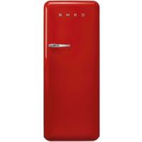 SMEG 50's Retro Style Single Door Refrigerator - Red (FAB28RRD5GA)