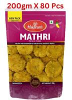 Haldirams Mathri 200Gm Pack Of 80 (UAE Delivery Only)