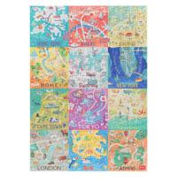 Legami Jigsaw Puzzle - Word Cities (1000 Pieces) (48 X 68cm)