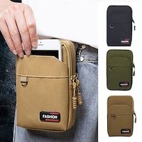 Mobile Phone Bag Nylon Tactical Bag Outdoor Molle Military Waist Fanny Pack Men Phone Pouch Camping Hunting Tactical Waist Bag EDC Gear Purses Lightinthebox - thumbnail