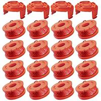 20Packs Trimmer Spool Line for Worx Replacement Trimmer Spool Line For Worx Trimmer Line Refills 0.065 Inches For Worx Suitable For Worx String Trimmers (16 Packs Grass Trimmer Line 4 Trimmer Cap Lightinthebox