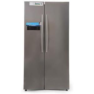 Midea 690L Gross Side By Side 2 Door Refrigerator HC689WENS | Frost Free Fridge Freezer With Humidity Control| Electronic Touch Screen With LED Dis...