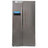 Midea 690L Gross Side By Side 2 Door Refrigerator HC689WENS | Frost Free Fridge Freezer With Humidity Control| Electronic Touch Screen With LED Dis... - thumbnail