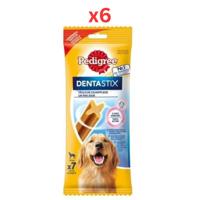 Pedigree Dentastix Large Breed Dog Chews 7Pcs (Pack of 6)