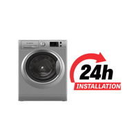 Ariston 11Kg Front Load Washing Machine | 1400 Rpm | Made In Italy | NLLCD1165SCADGCC | Silver Color