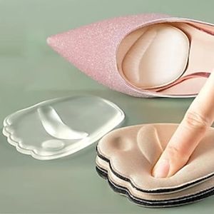 2 Pairs Women Half Insoles High Heels Pads Back Sticker Gel Pain Relief Insoles Anti-slip Shoe Inserts Pad Heel Protector Lightinthebox