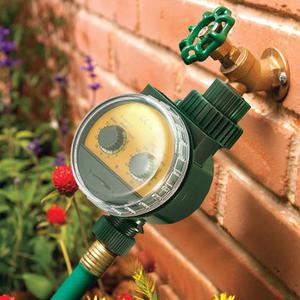 KCASA KC-JK666 Garden Automatic Water Timer Ball Valve Rainfall Monitoring Induction Timer