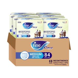 Fine Care Adult Diaper Heavy-Brief Medium Unisex Marvel (Pack of 84)
