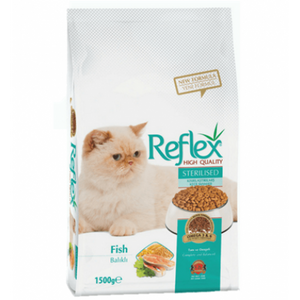 Reflex Sterilised Cat Food Fish, 1.5 Kg