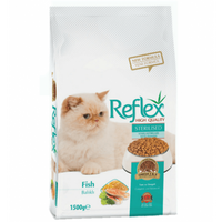 Reflex Sterilised Cat Food Fish, 1.5 Kg - thumbnail