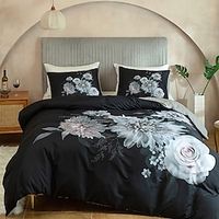Floral Watercolor Style Pattern Duvet Cover Set,printed Comforter Cover Bedding Sets With Envelope Pillowcase, For Bedroom, Guest Room Decor Lightinthebox