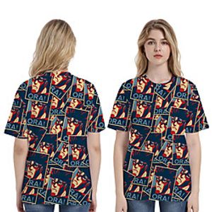 Inspired by JoJo's Bizarre Adventure Kira Yoshikage T-shirt Anime 100% Polyester Anime 3D Harajuku Graphic T-shirt For Men's  Women's  Couple's Lightinthebox