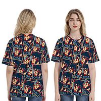 Inspired by JoJo's Bizarre Adventure Kira Yoshikage T-shirt Anime 100% Polyester Anime 3D Harajuku Graphic T-shirt For Men's  Women's  Couple's Lightinthebox - thumbnail