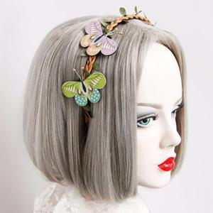 Cosplay Vintage Headband Retro Forest Butterfly Tree Vine Headband Jewelry