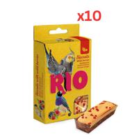 RIO Biscuits For All Birds With Wild Berries 5x7g (Pack Of 10)