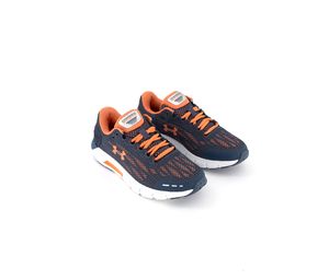 Womens Ua Charge rogue Sports Shoes  Navy/Orange