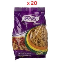 Treva Macaroni Penne Rigate Shape No.331, 400Gm - Carton of 20 Packs (UAE Delivery Only)