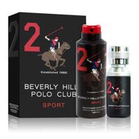 Beverly Hills Polo Club 2 Sport Gift Set 100Ml Edt + 175Ml Deo Spy