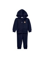 Hoodie and Pants Set - Navy Blue - thumbnail