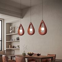 LED Pendant lamp Polystyrene Pendant Hanging lamp 33cm Loft Height Adjustable Ceiling Pendant lamp Bedroom Bar Cafe Office Table Hanging Lamps 110-240V Lightinthebox - thumbnail