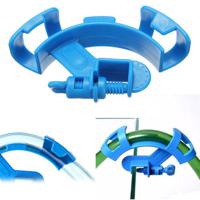 Aquarium Water Pipe Mount Tube Holder Filter Hose Fish Tank Blue Filtration