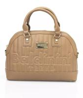 Baldinini Trend Elegant Beige Shoulder Bag with Golden Accents (BA-23331)