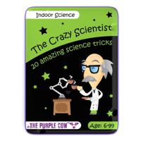 The Purple Cow The Crazy Scientist Indoors Science Activity Cards - thumbnail