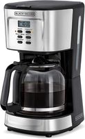 Black+Decker 900W 12 Cup 24 Hours Programmable Coffee Maker With 1.5L Glass Carafe And Keep Warm Feature For Drip Coffee And Espresso, Black - Dcm85-B5 - thumbnail