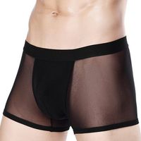 Transparent Ice Silk Thin Boxer