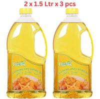 Unichef Cooking & Frying Oil 3 Pcs x (1.5 Ltr x Pack of 2)