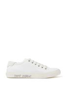 Malibu Sneakers in Canvas & Leather - thumbnail