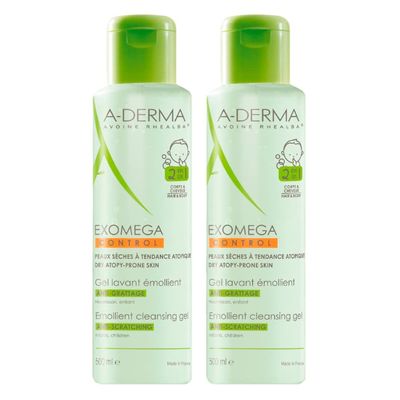 A-Derma Exomega Duo Emollient Cleansing Gel Hair and Body