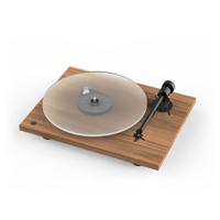 Pro-Ject T1 Phono Belt-Drive Turntable with Ortofon OM5E - Walnut - thumbnail