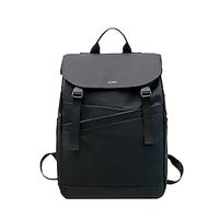 Men's Backpack Functional Backpack Camping  Hiking Traveling Solid Color Letter Oxford Cloth Large Capacity Waterproof Zipper Black Gray miniinthebox - thumbnail