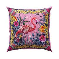 Flamingo Leopard and Toucan Pattern 1PC Throw Pillow Covers Multiple Size Coastal Outdoor Decorative Pillows Soft Velvet Cushion Cases for Couch Sofa Bed Home Decor Lightinthebox