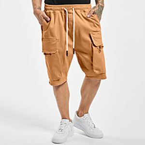 Men's Sporty Casual  Sporty Breathable Soft Daily Sports Chinos Shorts Pants Solid Color Knee Length Drawstring Elastic Waist ArmyGreen Gray Khaki Black Beige Lightinthebox