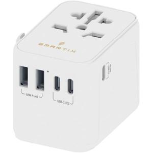 Smartix| Premium |35W |PD International Travel Adaptor