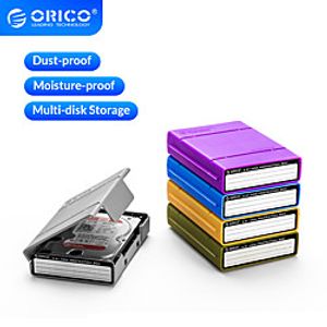 ORICO HDD ProtectIon Box 3.5 Inch External Storage Box For HDD SSD With label Design Moisture-proof Lightinthebox