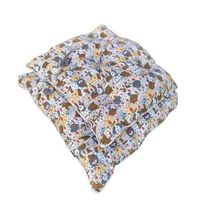 Coco Kindi Multicolored Animal Pattern Cushion with Bone Washable Cotton Bed For Dogs & Cats - Size 2