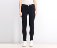 Womens Skinny Jeans  Black - thumbnail