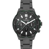 Beverly Hills Polo Club Men's VX9JE1 Movement Watch, Multi Function Display and Metal Strap, Black - BP3403X.060 Beverly Hills Polo Club Men's VX9JE1 Movement Watch, Multi Function Display and Metal Strap, Black - BP3403X.060