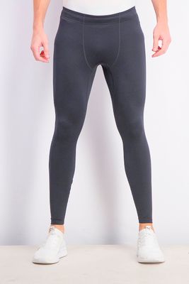 Mens Compression Long Tight  Blackout